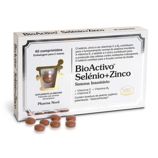 BioActivo Selénio+Zinco 60comp