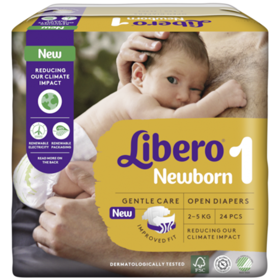 Libero Newborn 1 - 2/5Kg -...