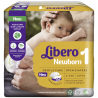 Libero Newborn 1 - 2/5Kg - 24unid